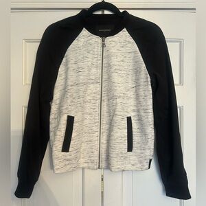 Banana Republic moto bomber jacket